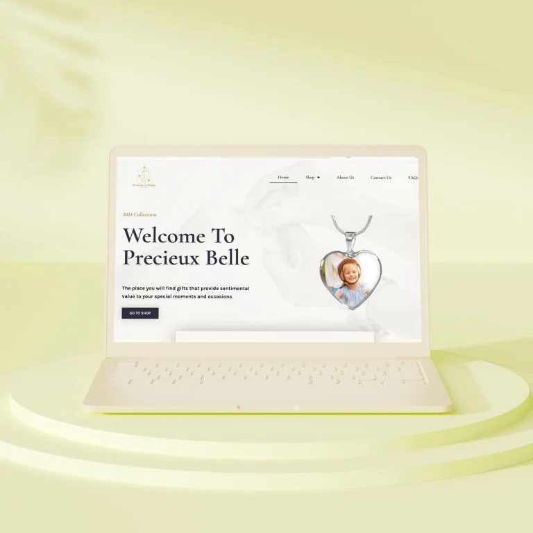 Precieux Belle — website by W3Inventor
