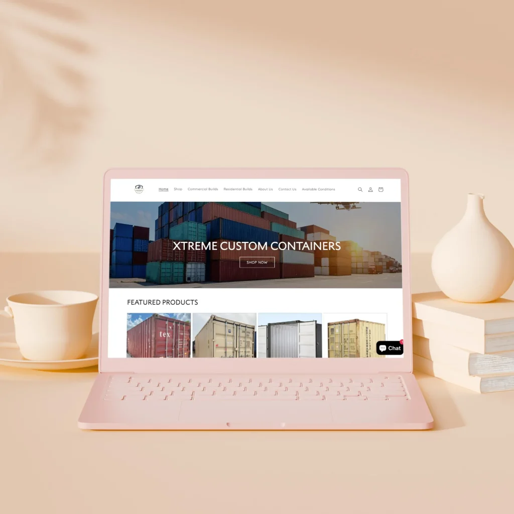 Xtreme Custom Containers — website by W3Inventor