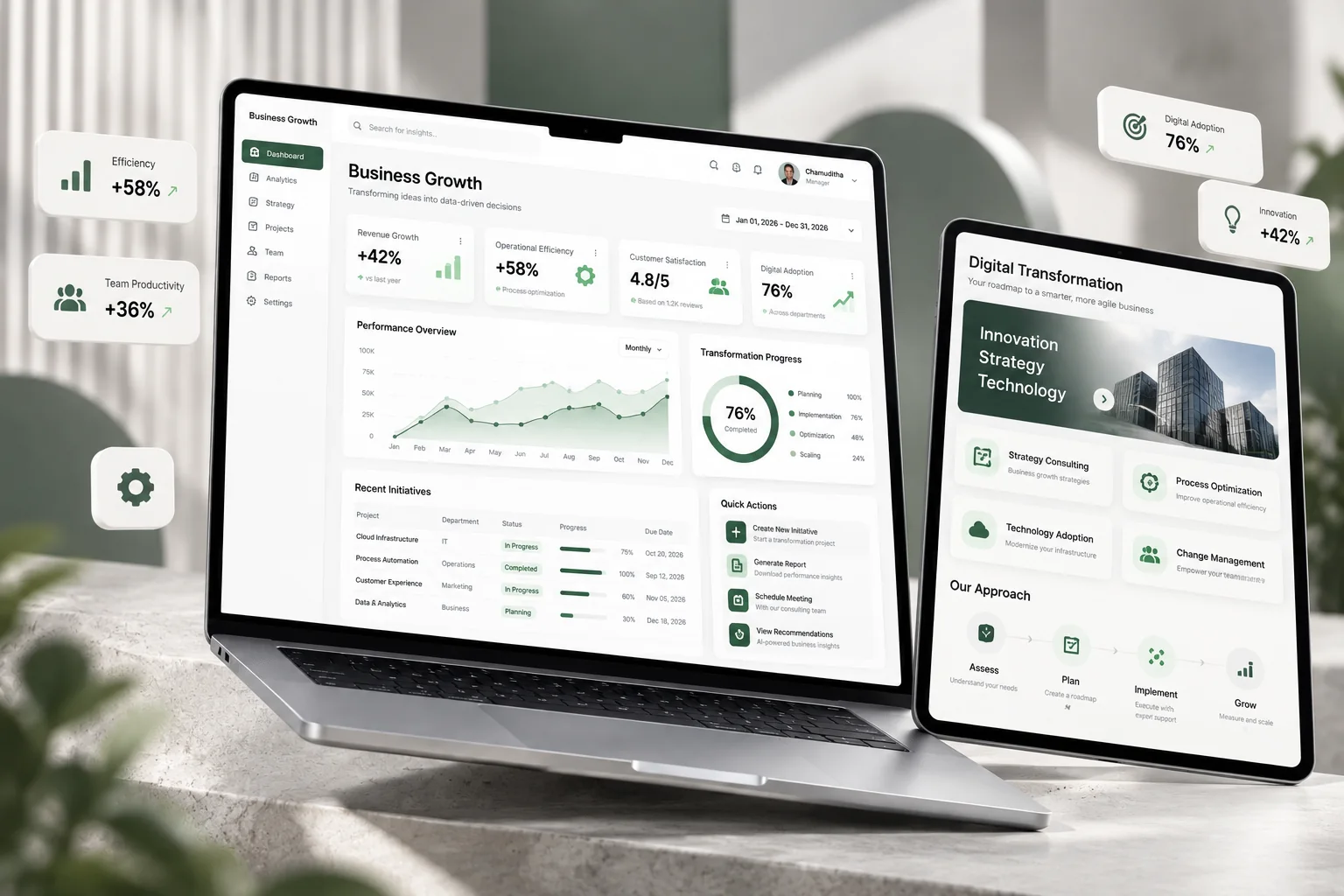 Business Growth Analytics Showcase